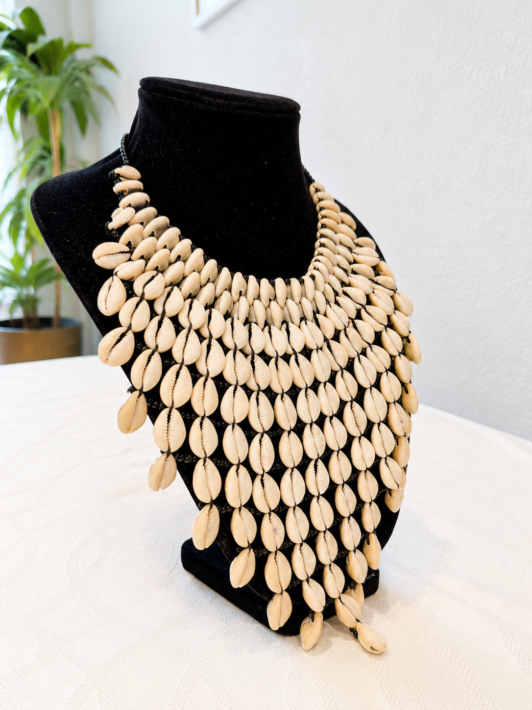 Shell Necklace and Bracelet